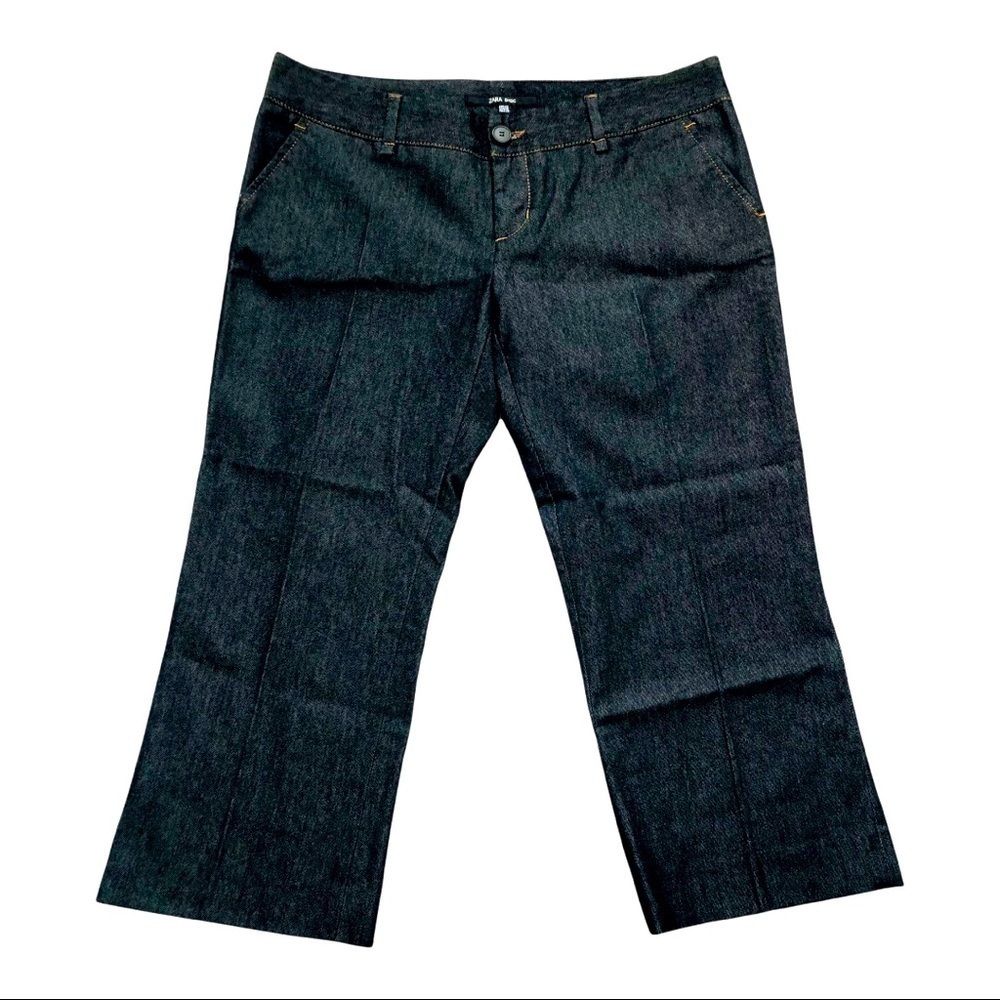 Zara Basic Crop Pants Size 8
